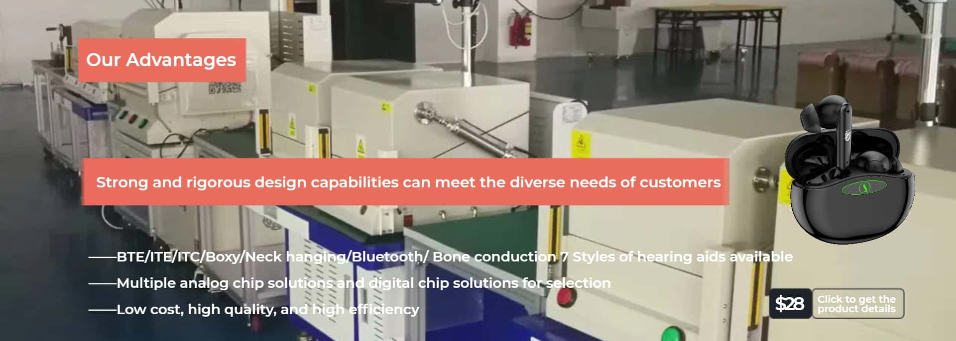 kwaliteit OTC-hoorapparaten fabriek