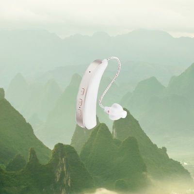 Over de toonbank OTC-hoorapparaten 32dB Gemiddelde versterking en digitale geluidsversterkers Oplaadbare lithiumbatterijen Programmeerbare instellingen