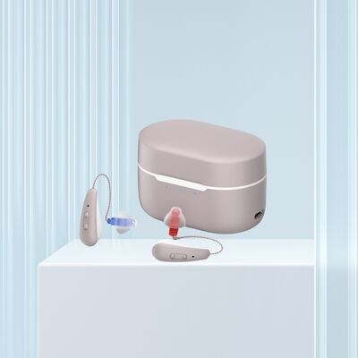 4 Programma's OTC Hoortoestellen Touch Inductie Type Oplaadbare Lithium-ion Polymeer Batterij